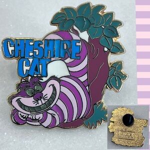 Vintage 2002 Disney Trading Pin Featuring Alice in Wonderland Cheshire Cat